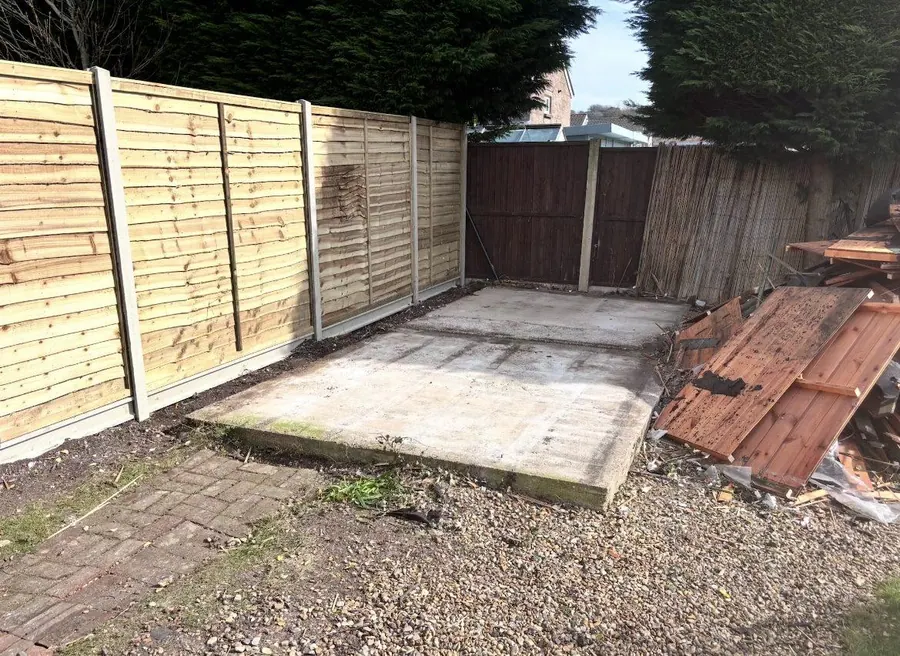Garden clearance carried out by KCO Landscapes — project 2