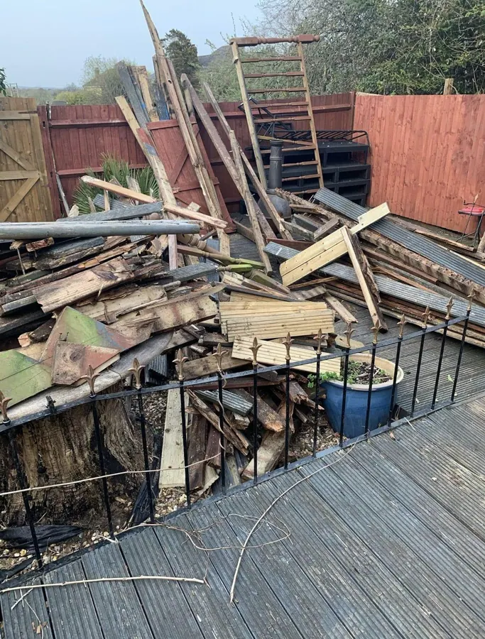 Garden clearance carried out by KCO Landscapes — project 3