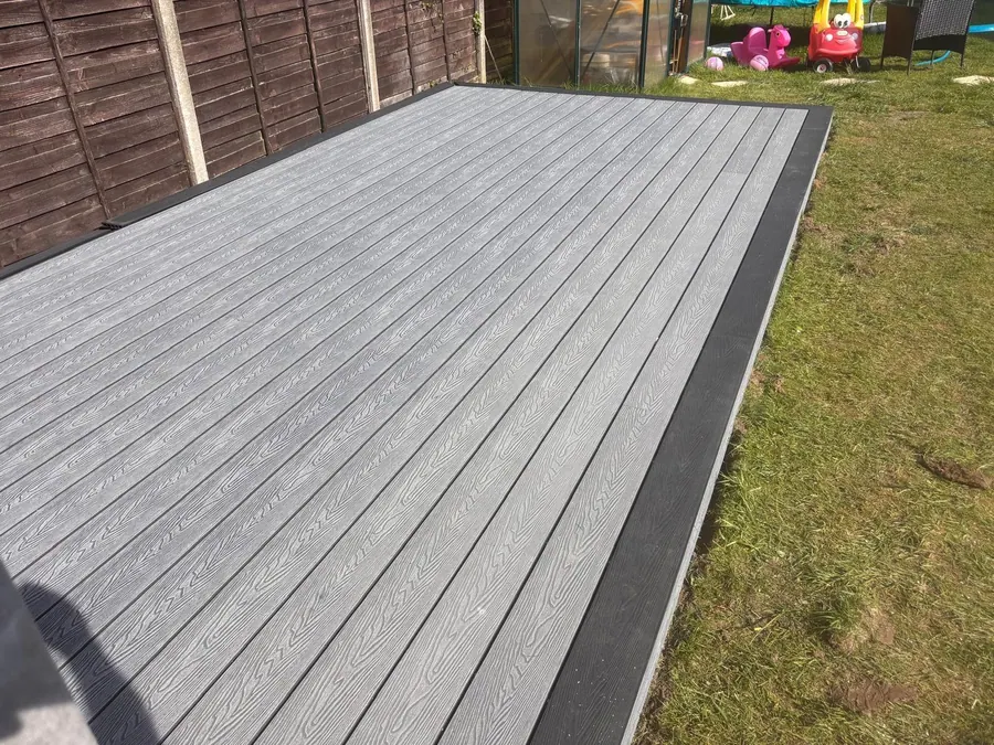 Timber decking built by KCO Landscapes — project 1