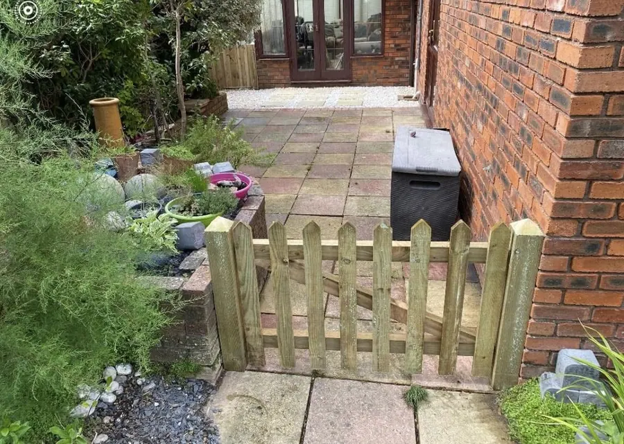 Garden fencing supplied and fitted by KCO Landscapes — project 12
