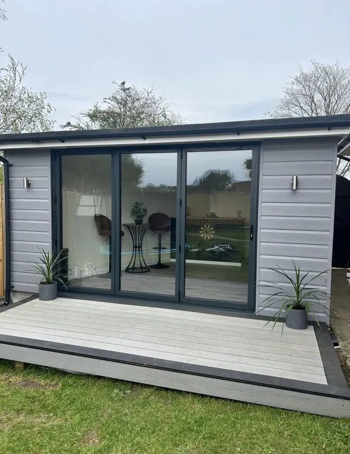 Garden room base prepared by KCO Landscapes — project 1