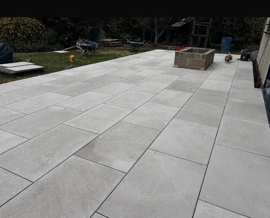 Patio and paving laid by KCO Landscapes — project 5