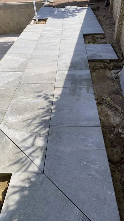 Patio and paving laid by KCO Landscapes — project 7