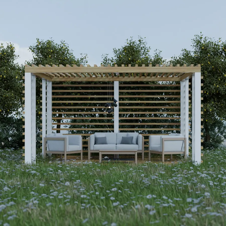 Pergola built by KCO Landscapes — project 1