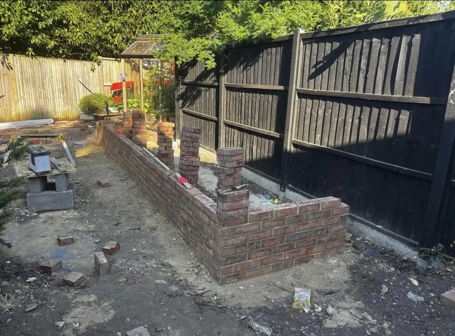 Raised beds and garden landscaping built by KCO Landscapes — project 10