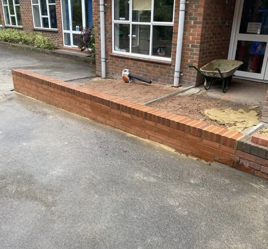 Raised beds and garden landscaping built by KCO Landscapes — project 13